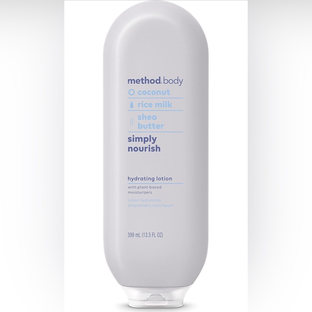 🥥 NWT Method Simply Nourish Coconut/Rice/Shea Butter Body Lotion - Bundle of 6